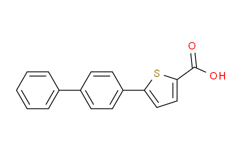 CAS No. 37910-11-5, 5-(1,1'-Biphenyl-4-yl)thiophene-2-carboxylic acid