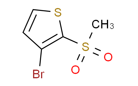 CAS No. 35634-06-1, 3-Bromo-2-methanesulfonylthiophene