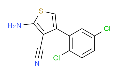 CAS No. 901184-30-3, 2-Amino-4-(2,5-dichlorophenyl)-3-thiophenecarbonitrile