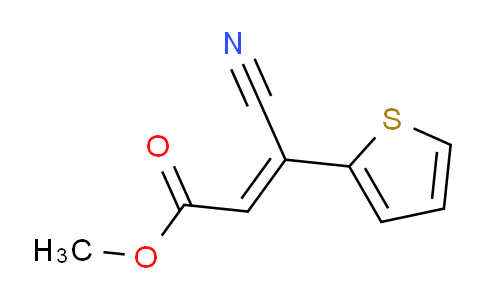 CAS No. 2226798-54-3, 2-Propenoic acid, 3-cyano-3-(2-thienyl)-, methyl ester, (2E)-