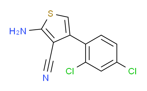 CAS No. 519016-82-1, 2-Amino-4-(2,4-dichlorophenyl)thiophene-3-carbonitrile
