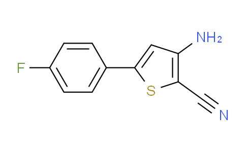 CAS No. 210356-63-1, 3-Amino-2-cyano-5-(4-fluorophenyl)thiophene
