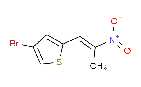 CAS No. 175205-19-3, 4-Bromo-2-(2-nitroprop-1-en-1-yl)thiophene