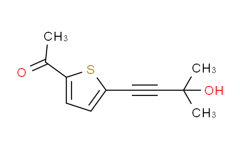 CAS No. 175203-51-7, 1-(5-(3-Hydroxy-3-methylbut-1-yn-1-yl)thiophen-2-yl)ethanone