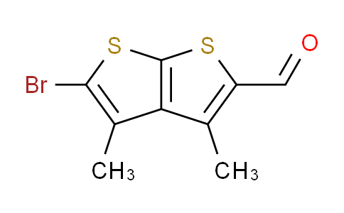 CAS No. 175202-64-9, 5-Bromo-3,4-dimethylthieno[2,3-b]thiophene-2-carbaldehyde