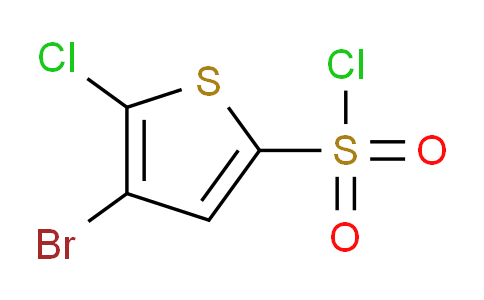 CAS No. 166964-35-8, 4-Bromo-5-chlorothiophene-2-sulfonyl chloride