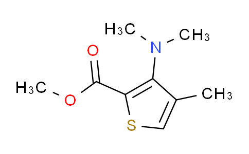 CAS No. 175137-10-7, Methyl 3-(dimethylamino)-4-methylthiophene-2-carboxylate