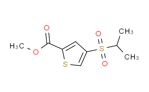 CAS No. 175202-45-6, Methyl 4-(isopropylsulfonyl)thiophene-2-carboxylate