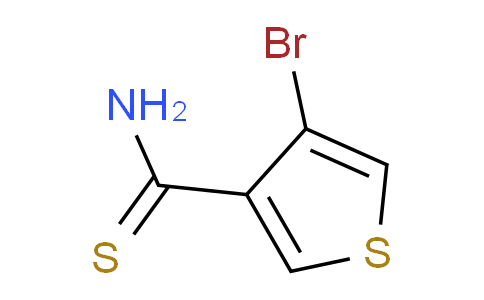CAS No. 1379334-23-2, 4-Bromothiophene-3-carbothioic acid amide