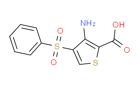 CAS No. 175201-59-9, 3-Amino-4-(phenylsulfonyl)thiophene-2-carboxylic acid