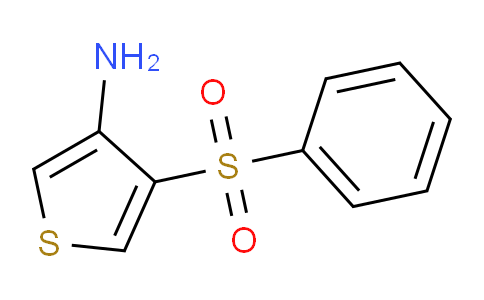 CAS No. 175201-60-2, 4-(Phenylsulfonyl)thiophen-3-amine