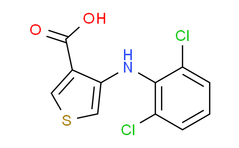 CAS No. 16562-98-4, 4-((2,6-Dichlorophenyl)amino)thiophene-3-carboxylic acid