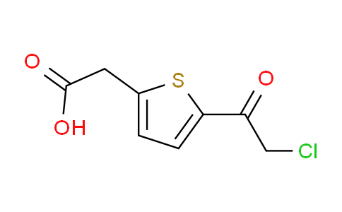 CAS No. 175203-15-3, 2-(5-(2-Chloroacetyl)thiophen-2-yl)acetic acid