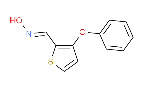 CAS No. 175203-75-5, 3-Phenoxythiophene-2-carbaldehyde oxime