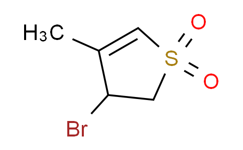 CAS No. 65017-48-3, 3-Bromo-4-methyl-2,3-dihydrothiophene 1,1-dioxide