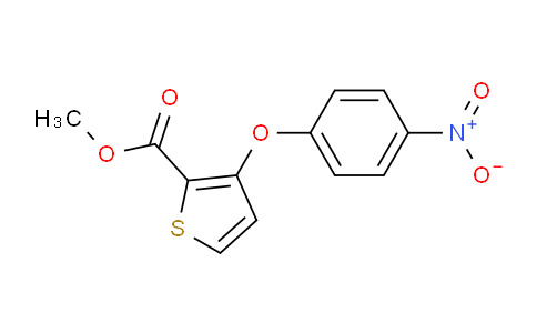 CAS No. 103790-37-0, Methyl 3-(4-nitrophenoxy)thiophene-2-carboxylate