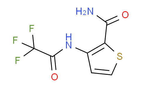CAS No. 676119-37-2, 3-(2,2,2-Trifluoroacetylamino)thiophene-2-carboxylic acid amide