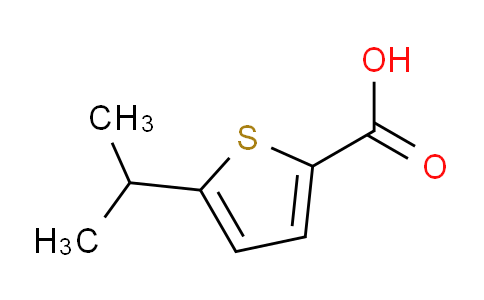 CAS No. 29481-42-3, 5-(propan-2-yl)thiophene-2-carboxylic acid