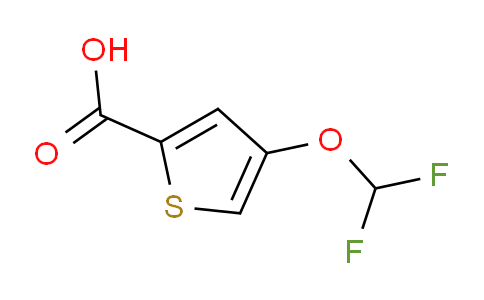 CAS No. 1521416-94-3, 4-(difluoromethoxy)thiophene-2-carboxylic acid