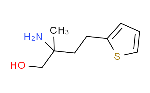 CAS No. 1822585-82-9, 2-amino-2-methyl-4-(2-thienyl)butan-1-ol