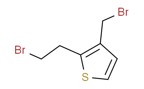 CAS No. 865187-82-2, 2-(2-bromoethyl)-3-(bromomethyl)thiophene