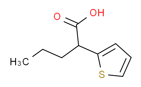 CAS No. 857979-68-1, 2-(thiophen-2-yl)pentanoic acid