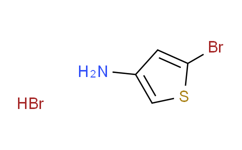 CAS No. 2173992-08-8, 5-bromothiophen-3-amine hydrobromide