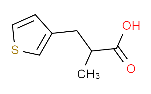 CAS No. 20174-15-6, 2-methyl-3-(thiophen-3-yl)propanoic acid