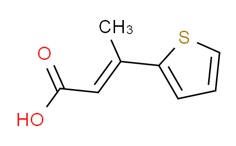 CAS No. 102724-21-0, (2E)-3-(thiophen-2-yl)but-2-enoic acid