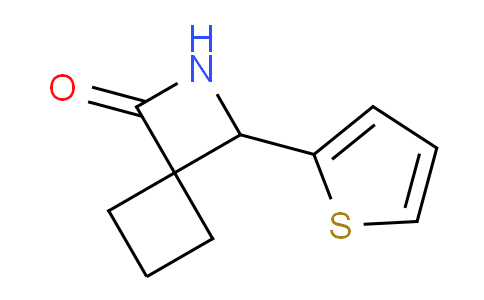 CAS No. 1857256-49-5, 3-(thiophen-2-yl)-2-azaspiro[3.3]heptan-1-one