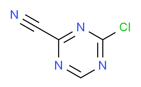 CAS No. 1451154-67-8, 4-chloro-1,3,5-triazine-2-carbonitrile