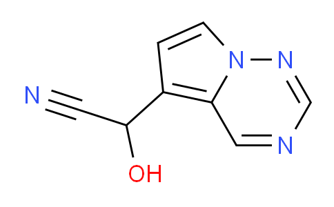 CAS No. 2092702-94-6, 2-hydroxy-2-{pyrrolo[2,1-f][1,2,4]triazin-5-yl}acetonitrile