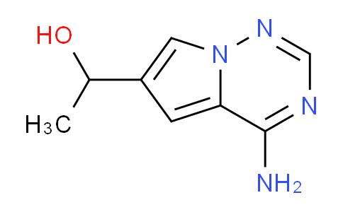 CAS No. 939807-61-1, 1-{4-aminopyrrolo[2,1-f][1,2,4]triazin-6-yl}ethan-1-ol