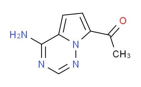 CAS No. 939968-16-8, 1-{4-aminopyrrolo[2,1-f][1,2,4]triazin-7-yl}ethan-1-one