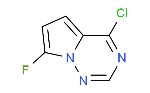 CAS No. 2227206-11-1, 4-chloro-7-fluoropyrrolo[2,1-f][1,2,4]triazine