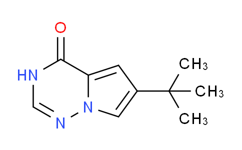 CAS No. 746671-37-4, 6-tert-butyl-3H,4H-pyrrolo[2,1-f][1,2,4]triazin-4-one