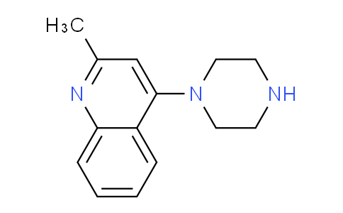 CAS No. 82241-22-3, 2-Methyl-4-(piperazin-1-yl)quinoline