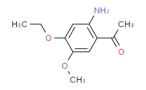CAS No. 82900-94-5, 1-(2-Amino-4-ethoxy-5-methoxyphenyl)ethanone