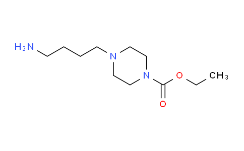 CAS No. 83089-23-0, Ethyl 4-(4-aminobutyl)piperazine-1-carboxylate
