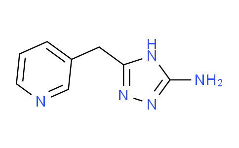 CAS No. 83417-25-8, 5-(Pyridin-3-ylmethyl)-4H-1,2,4-triazol-3-amine
