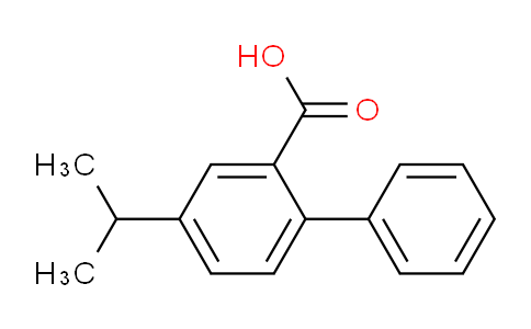 CAS No. 84392-25-6, 4-Isopropyl-[1,1'-biphenyl]-2-carboxylic acid