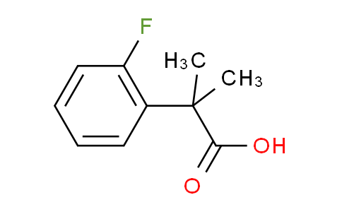 CAS No. 870849-49-3, 2-(2-Fluoro-phenyl)-2-methyl-propionicacid