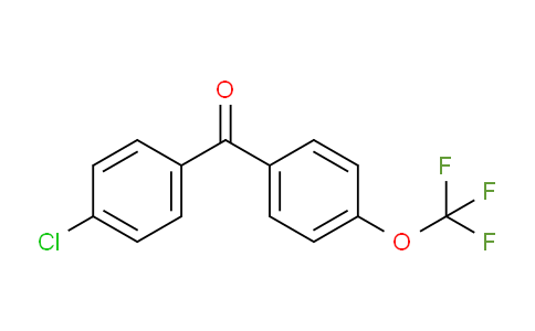 CAS No. 87996-55-2, (4-chlorophenyl)(4-(trifluoromethoxy)phenyl)methanone