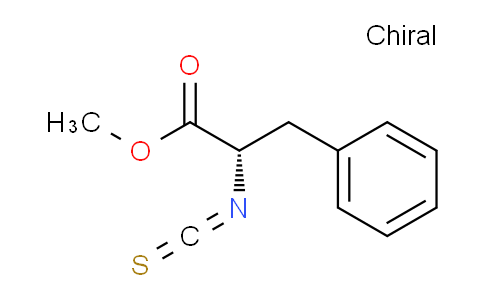 CAS No. 88576-93-6, (S)-methyl 2-isothiocyanato-3-phenylpropanoate