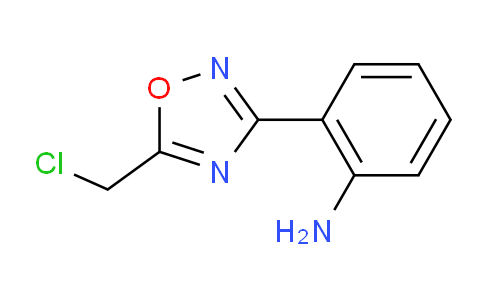 CAS No. 886365-74-8, 2-(5-Chloromethyl-[1,2,4]oxadiazol-3-yl)-aniline