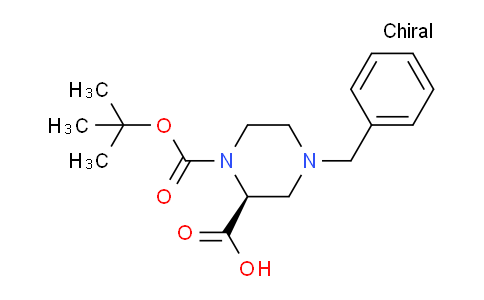 CAS No. 898282-25-2, (S)-1-Boc-4-benzylpiperazine-2-carboxylicacid