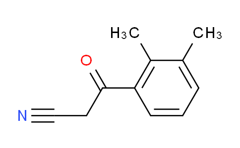 CAS No. 898787-06-9, 2,3-dimethylbenzoylacetonitrile