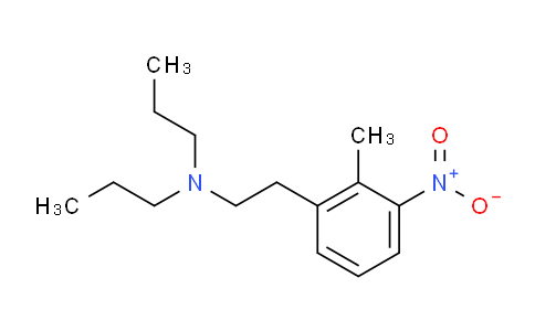 CAS No. 91374-23-1, N,N-dipropyl-2-methyl-3-nitrophenylethanamine