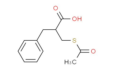 CAS No. 91702-98-6, 2-[(Acetylthio)methyl]-3-phenylpropionic Acid