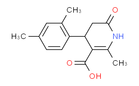 MC787958 | 919779-77-4 | 4-(2,4-Dimethylphenyl)-2-methyl-6-oxo-1,4,5,6-tetrahydropyridine-3-carboxylic acid